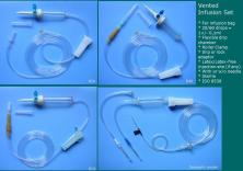 Vented infusion set