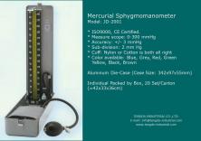mercurial sphygmomanometer